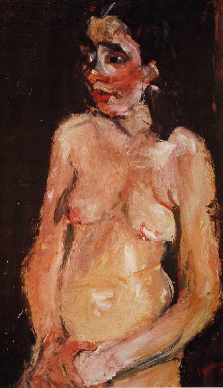 Chaim Soutine Naked Woman oil painting picture